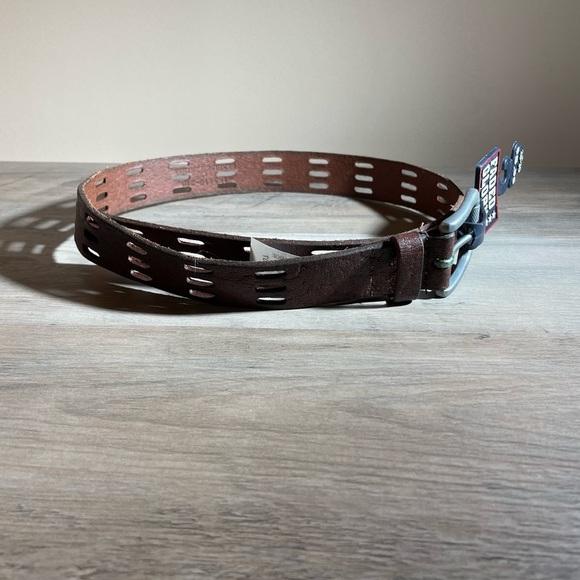 Faded Glory BROWN Big boys leather belt 28 -30 NWT - Picture 3 of 4